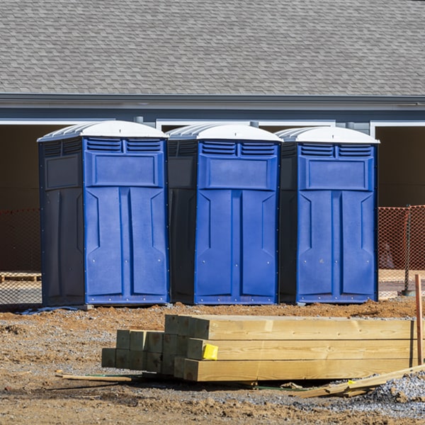 do you offer hand sanitizer dispensers inside the portable restrooms in Waterloo Iowa